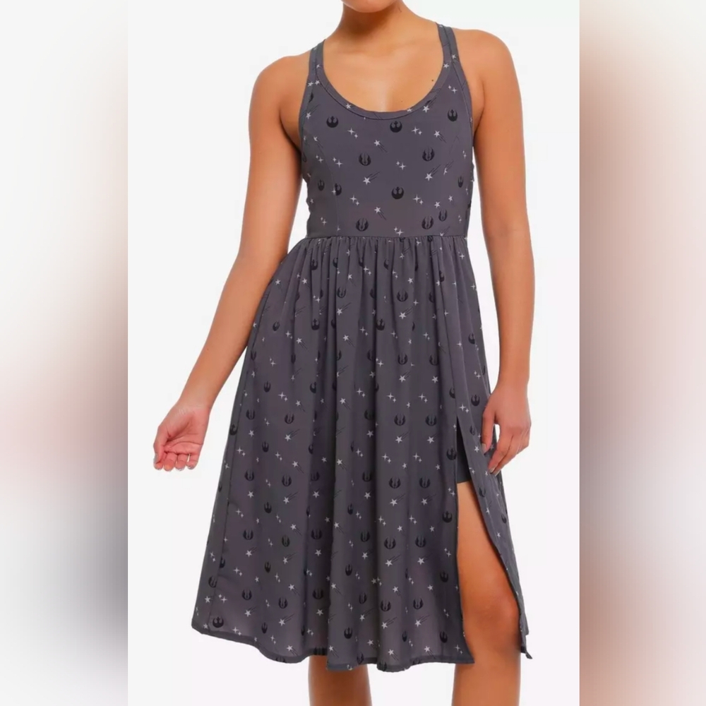 Her Universe Star Wars Rebel Icons Midi Athletic Dress